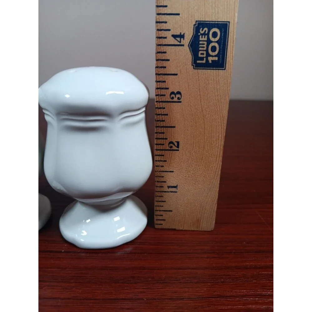 MIKASA Japan French Countryside Pattern Salt & Pepper Shakers EUC